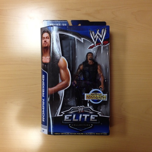 SIGNED Roman Reigns Elite Series 26 Action Figure