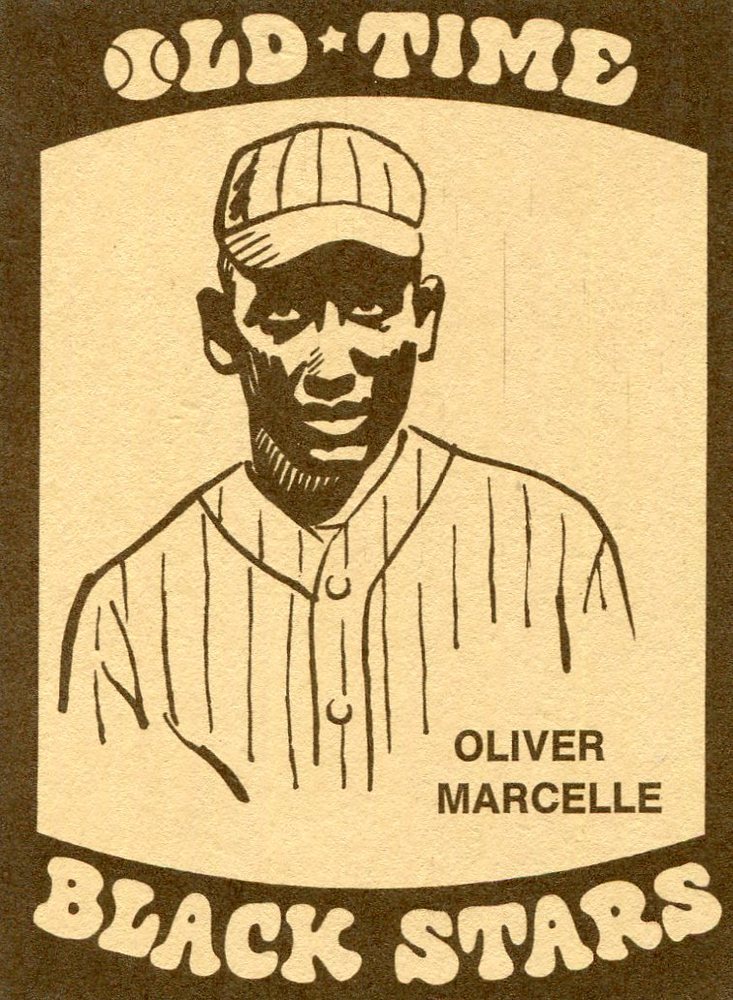 1974 Laughlin Old Time Black Stars #3 Oliver Marcelle