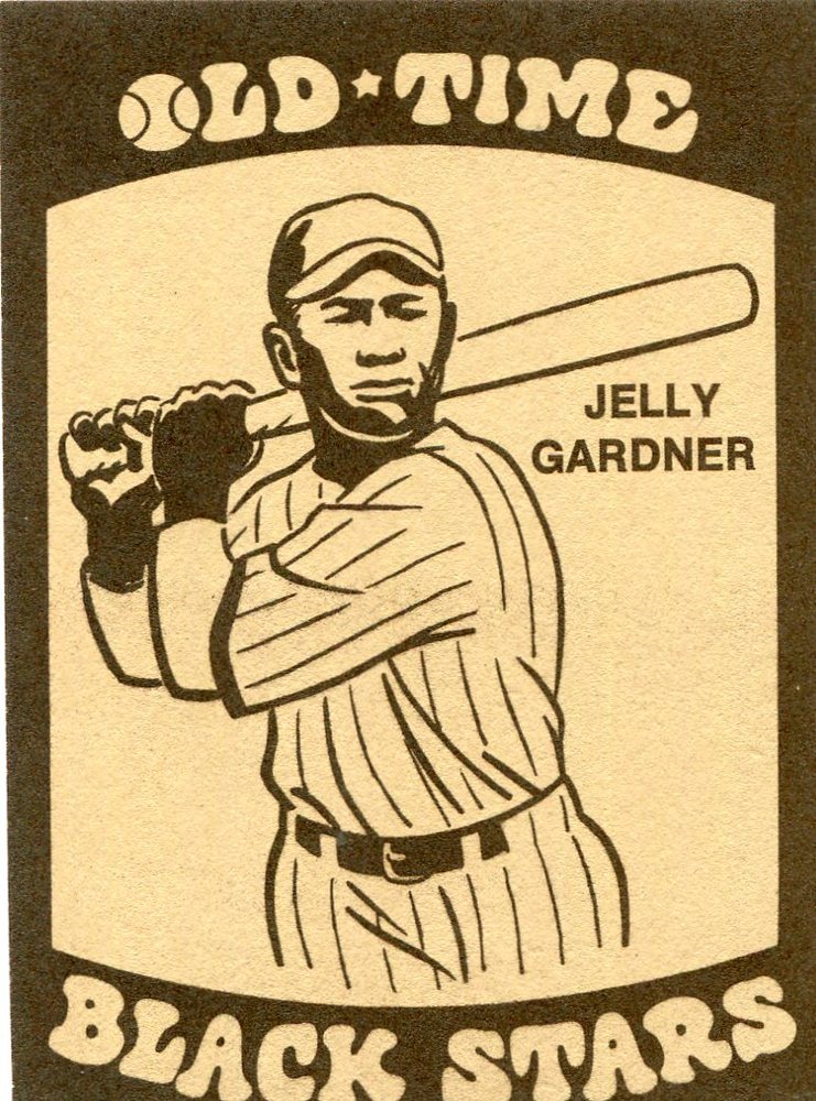 1974 Laughlin Old Time Black Stars #7 Floyd(Jelly) Gardner