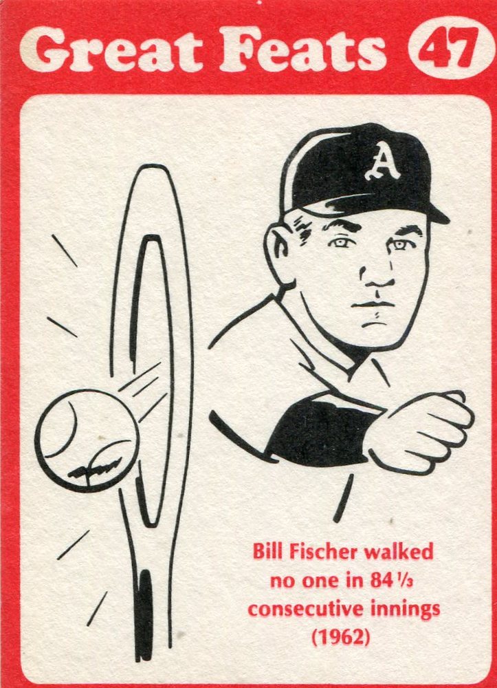 1972 Laughlin Great Feats #47 Bill Fischer
