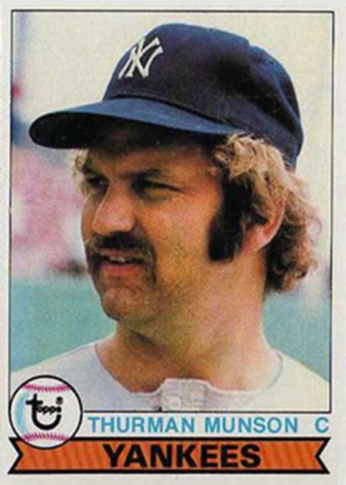 1979 Topps #310 Thurman Munson -- His last card
