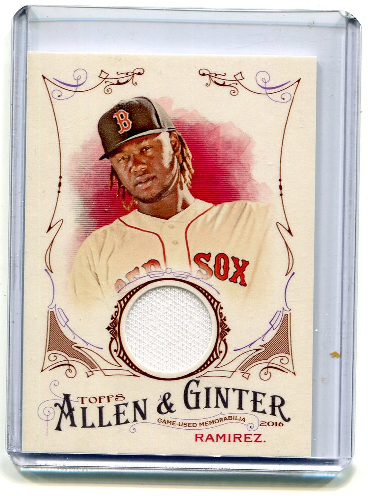 2016 Topps Allen and Ginter Relics jersey Hanley Ramirez