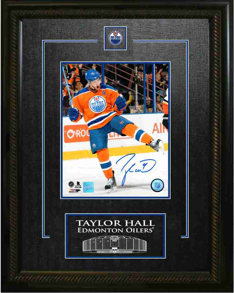 Taylor Hall - Signed & Framed 8x10