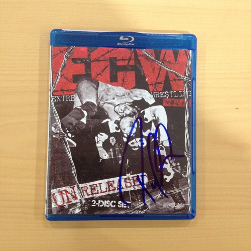 Paul Heyman SIGNED copy of ECW: Unreleased Vol. 1 Blu-ray
