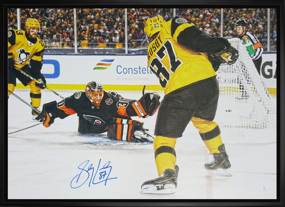 Sidney Crosby - Signed & Framed 20x29