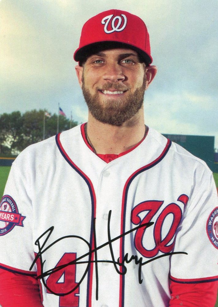 2016 Topps Archives '69 Topps Super Bryce Harper