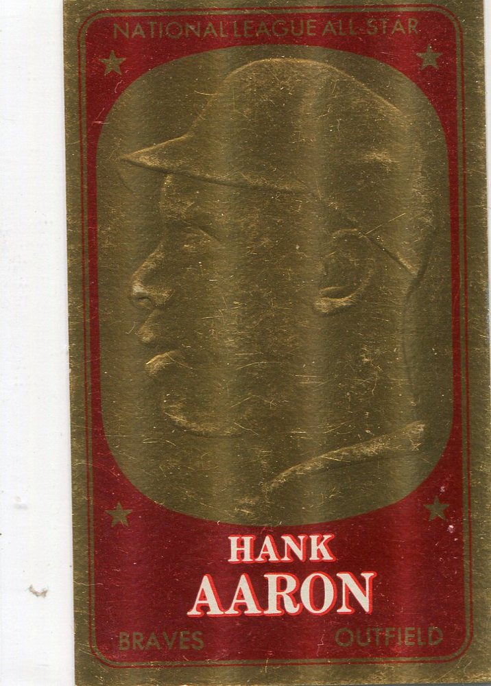 1965 Topps Embossed #59 Hank Aaron