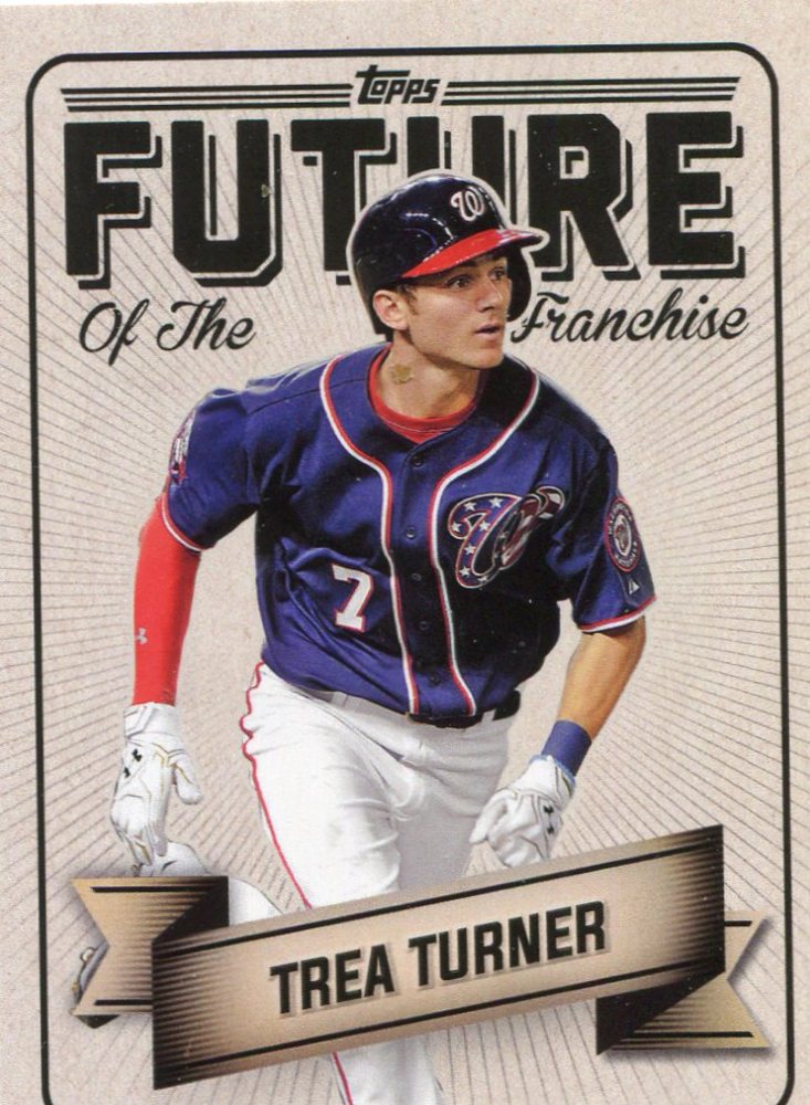 2016 Topps Bunt Future of the Franchise #FF4 Trea Turner