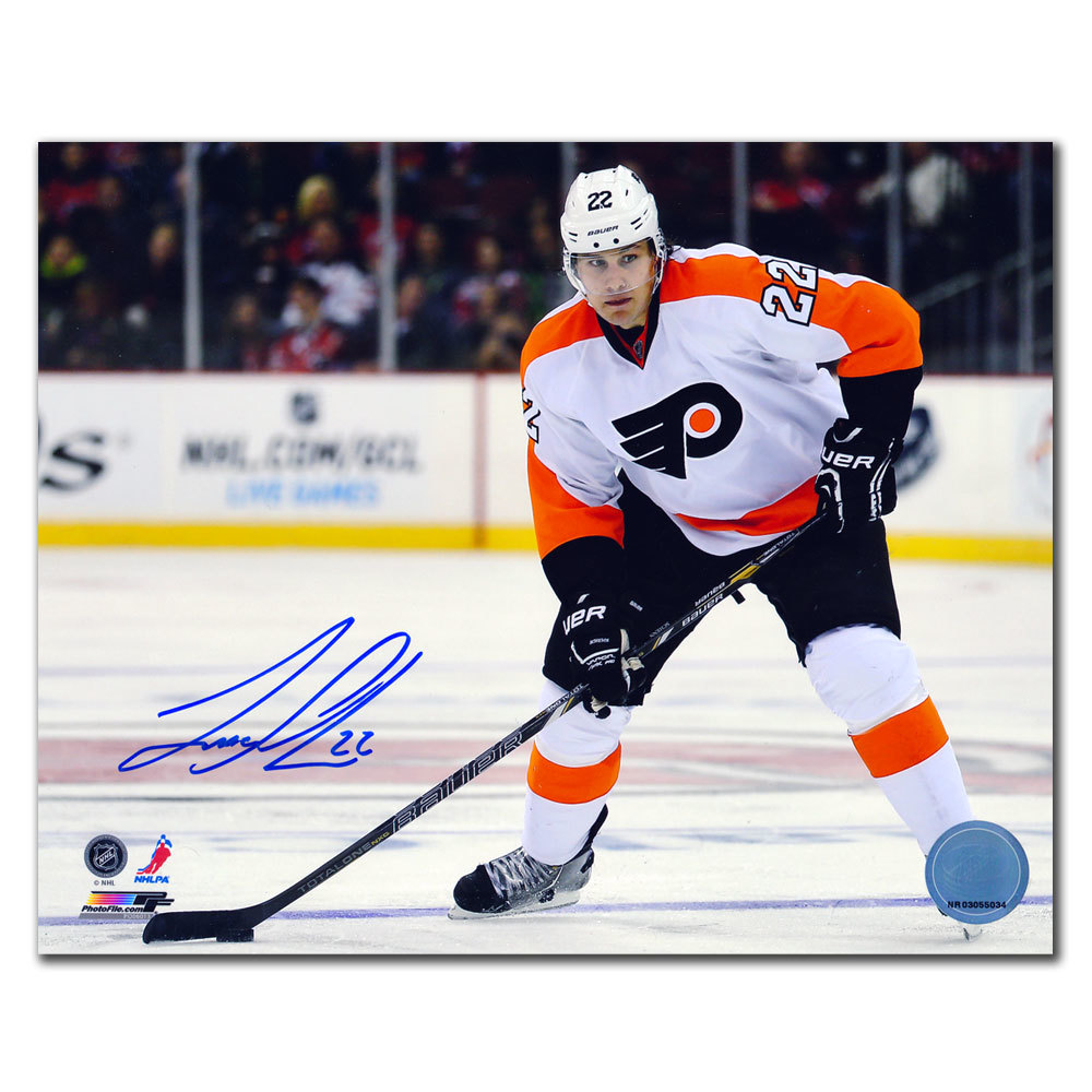 Luke Schenn Philadelphia Flyers Autographed 16x20