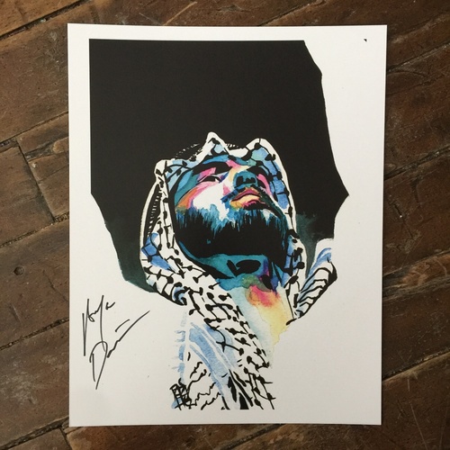 Ariya Daivari SIGNED 11 x 14 Rob Schamberger Print