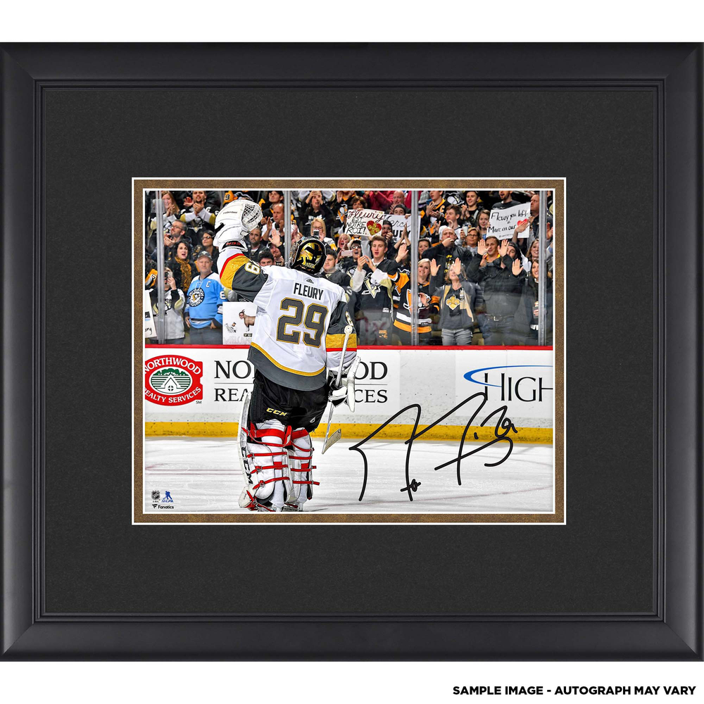 Marc-Andre Fleury Vegas Golden Knights Framed Autographed 8