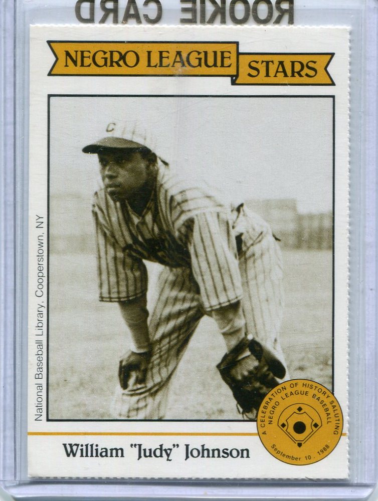 1988 Negro League Duquesne Light Co. #9 William(Judy) Johnson