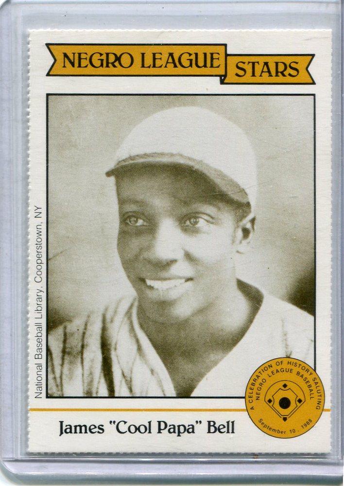1988 Negro League Duquesne Light Co. #14 James(Cool Papa) Bell