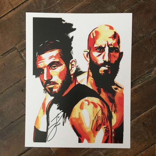 DIY SIGNED 11 x 14 Rob Schamberger Print