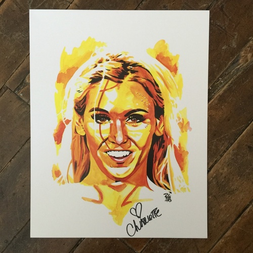 Charlotte SIGNED 11 x 14 Rob Schamberger Print