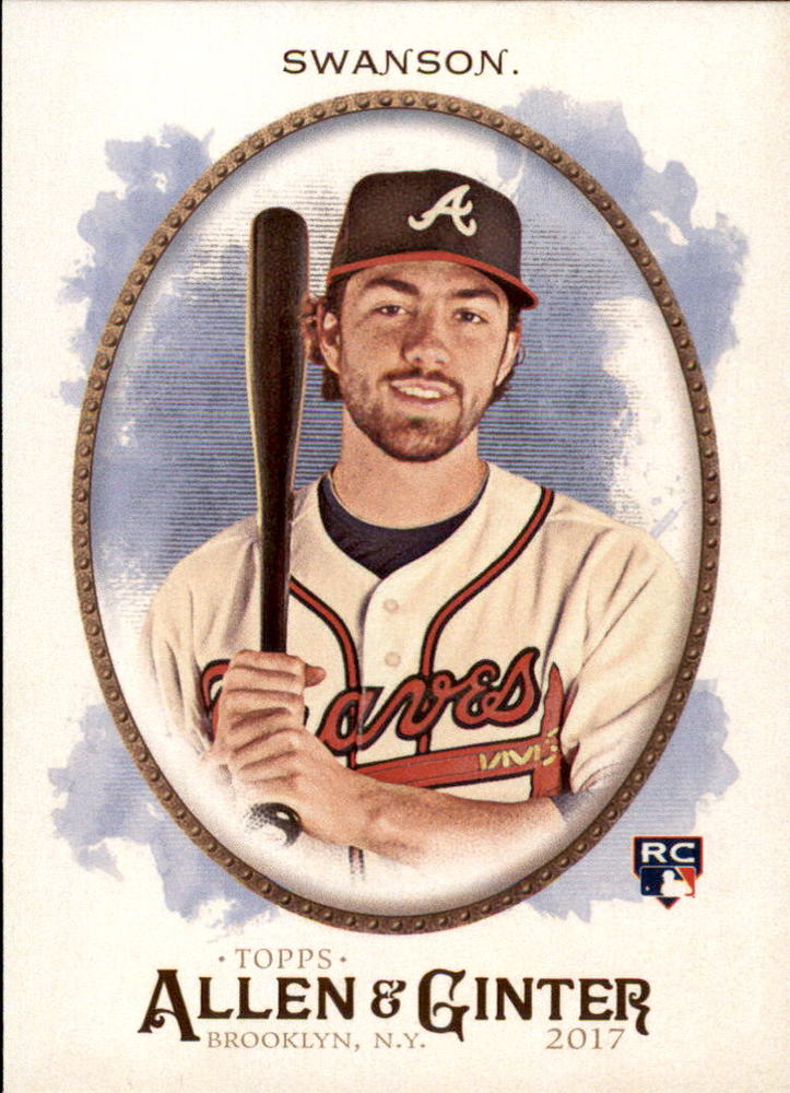 2017 Topps Allen and Ginter #40 Dansby Swanson Rookie Card