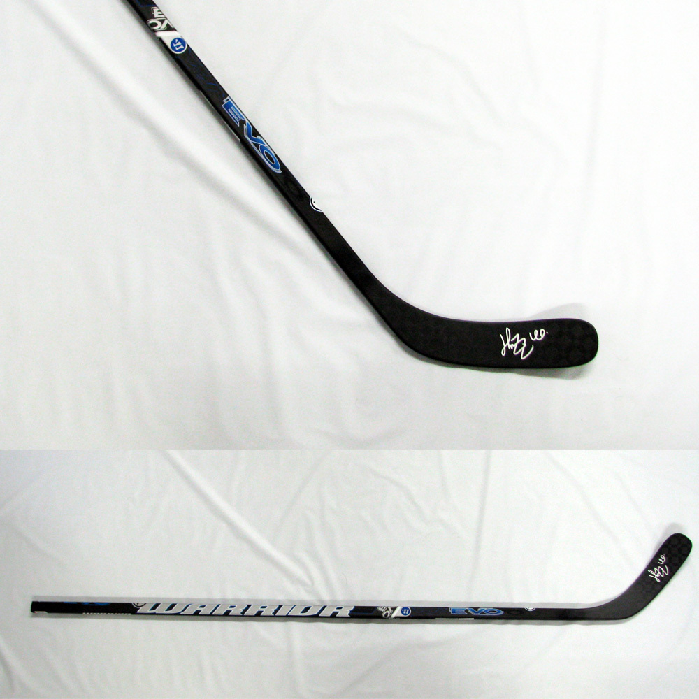 HENRIK ZETTERBERG Signed Warrior Stick - Detroit Red Wings