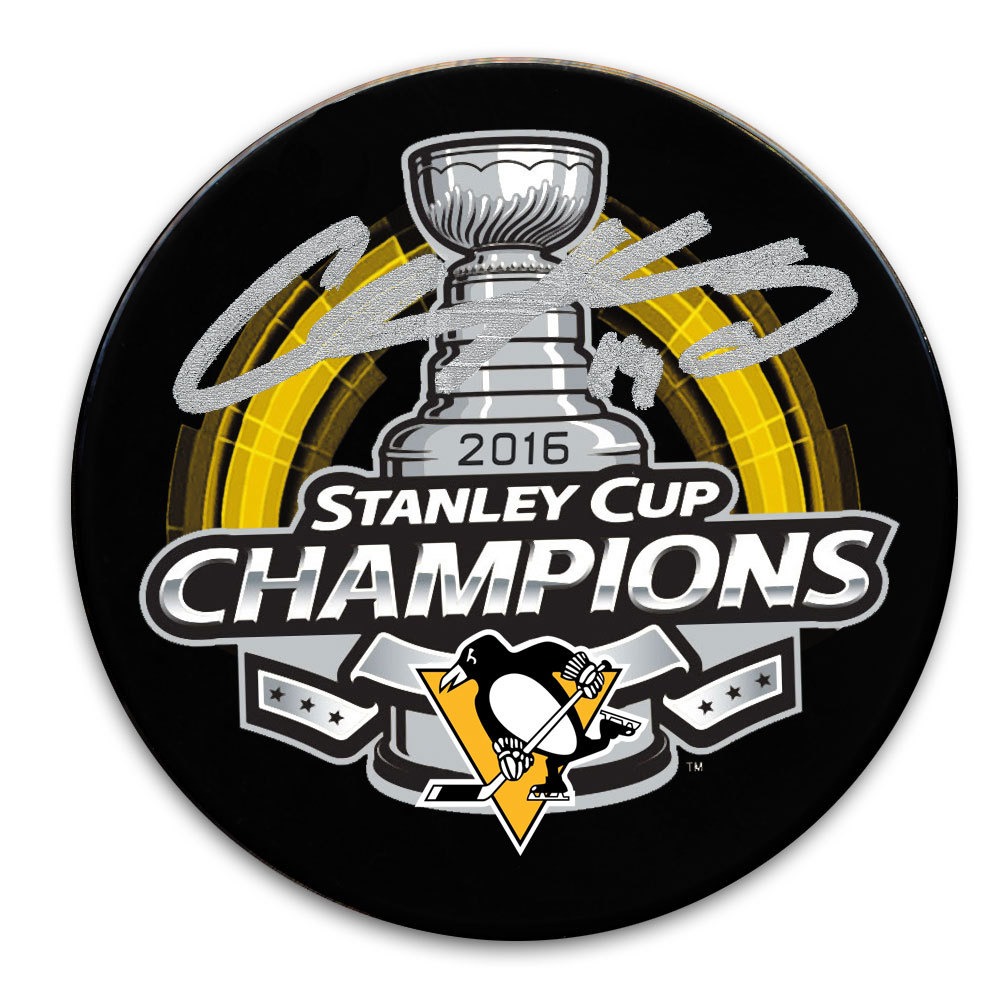 Chris Kunitz Pittsburgh Penguins 2016 Stanley Cup Champs Autographed Puck
