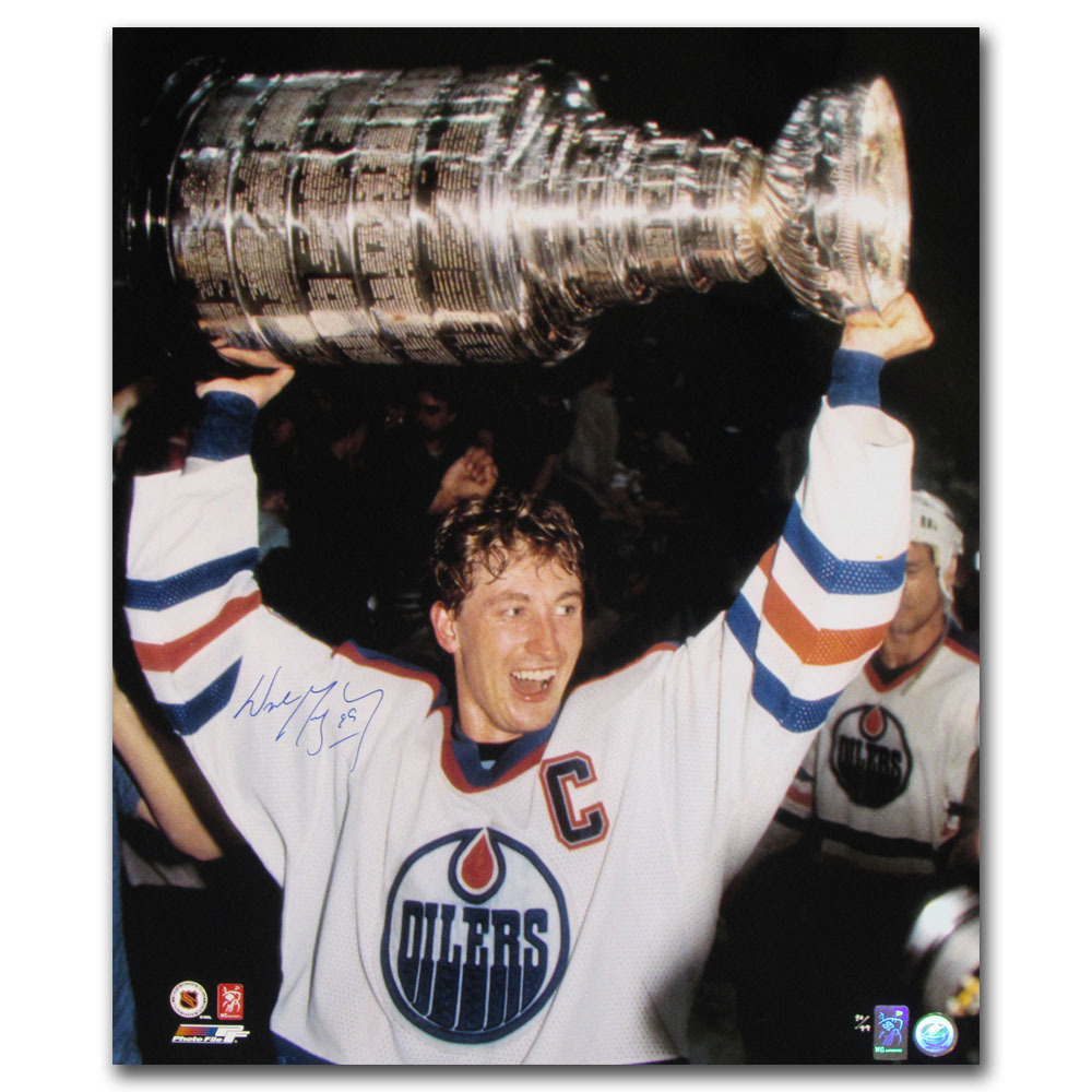 Wayne Gretzky Autographed Limited-Edition Edmonton Oilers 20X24 Photo