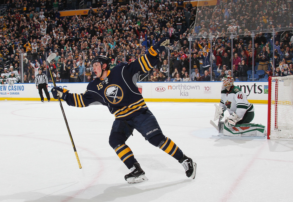 Buffalo Sabres vs. Toronto Maple Leafs 3-25-17, Sec 116, Row 1 Seat 17 & 18