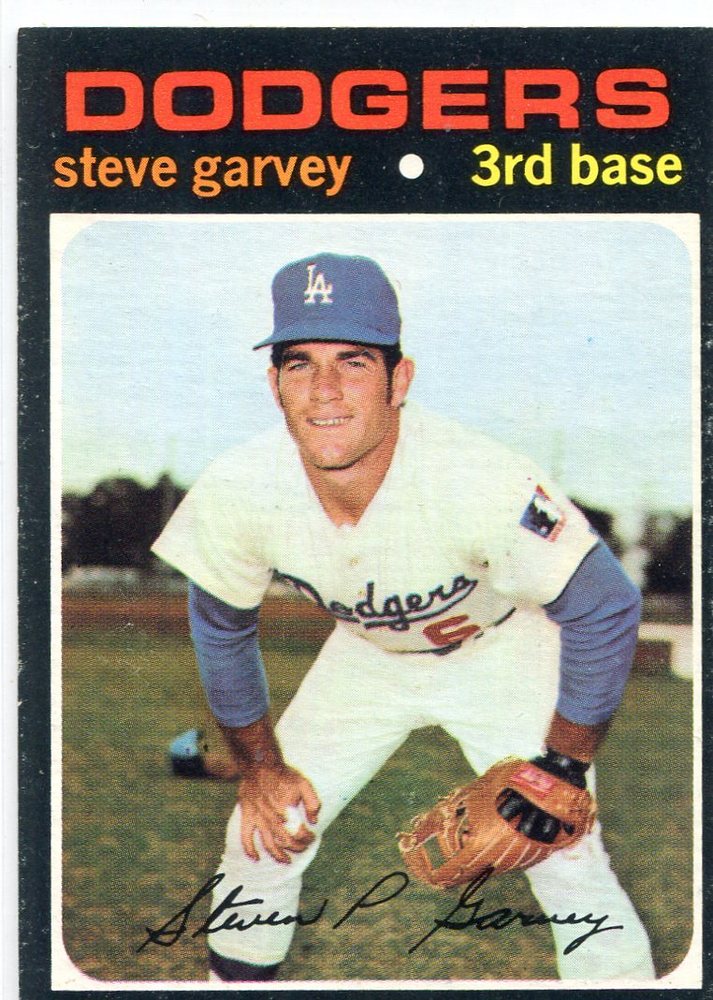 1971 Topps #341 Steve Garvey Rookie Card