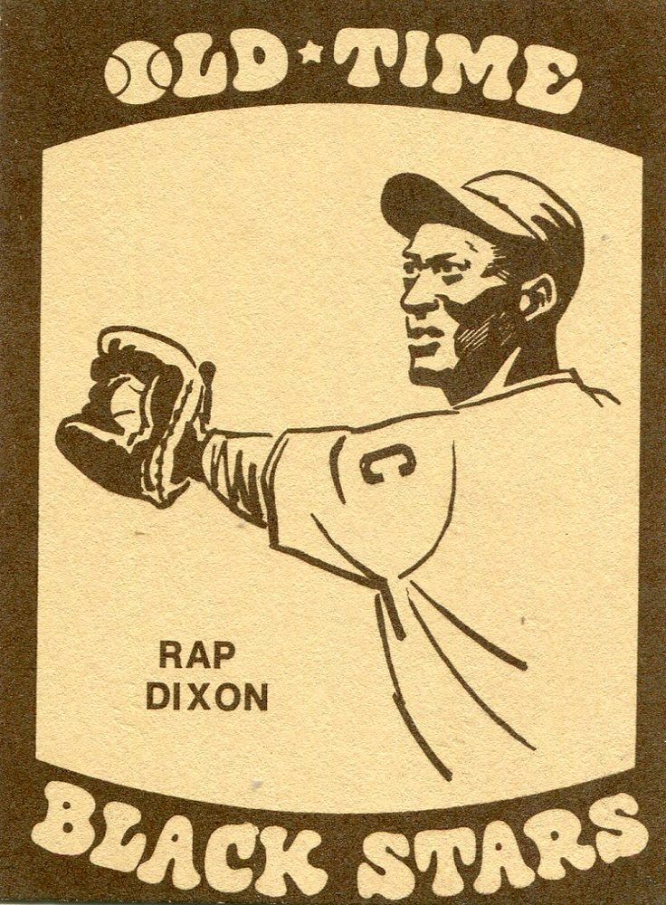 1974 Laughlin Old Time Black Stars #2 Rap Dixon