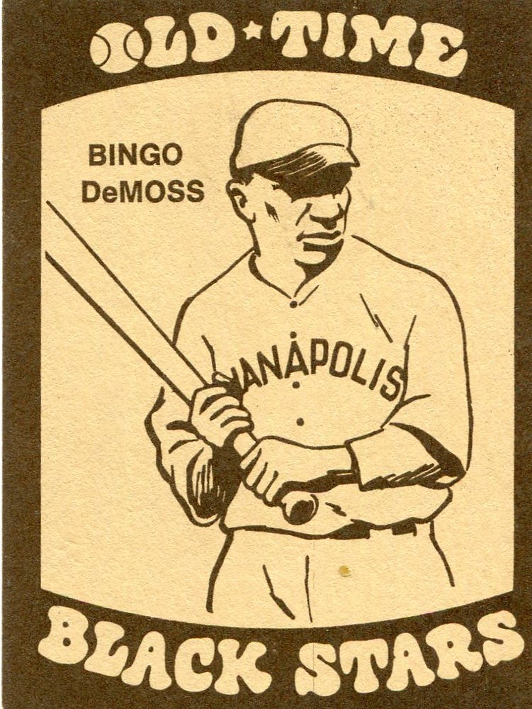 1974 Laughlin Old Time Black Stars #4 Bingo DeMoss