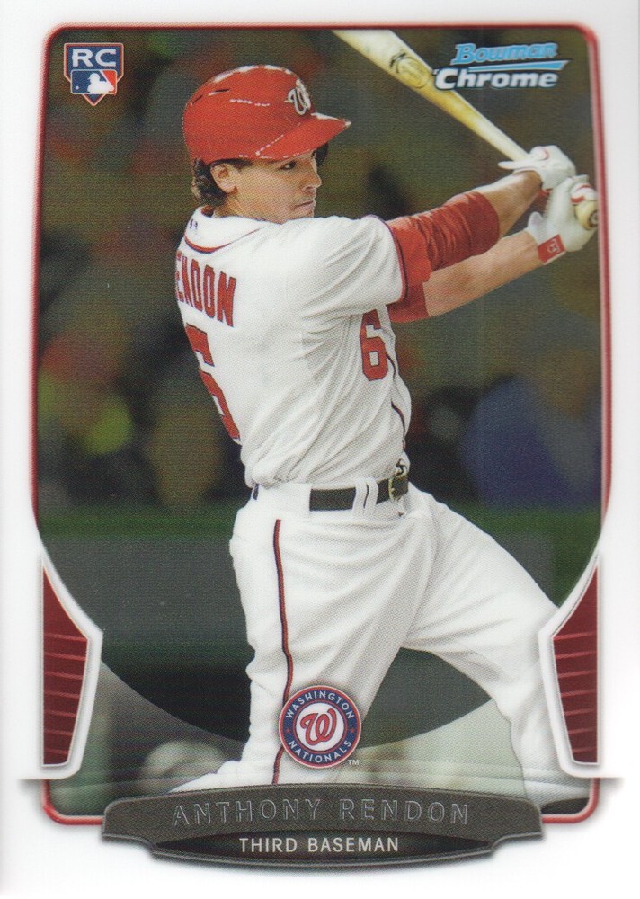 2013 Bowman Chrome #97 Anthony Rendon RC