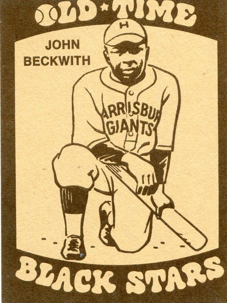 1974 Laughlin Old Time Black Stars #6 John Beckwith