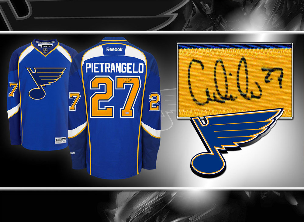 Alex Pietrangelo St. Louis Blues RBK Premier Autographed Jersey