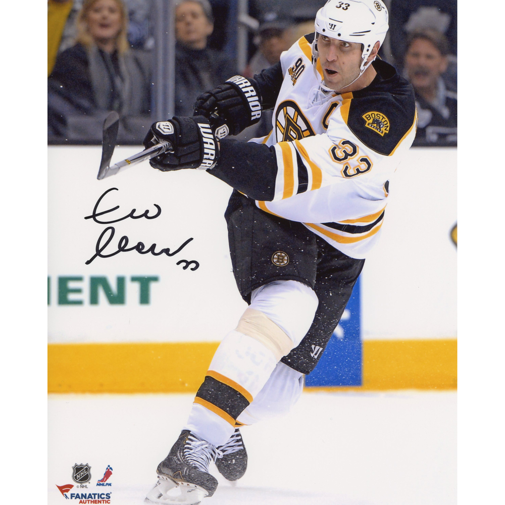 Zdeno Chara Boston Bruins Autographed 8