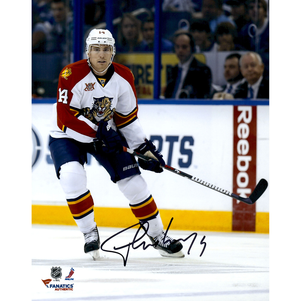 Tomas Fleischmann Florida Panthers Autographed 8'' x 10'' Vertical With Photograph