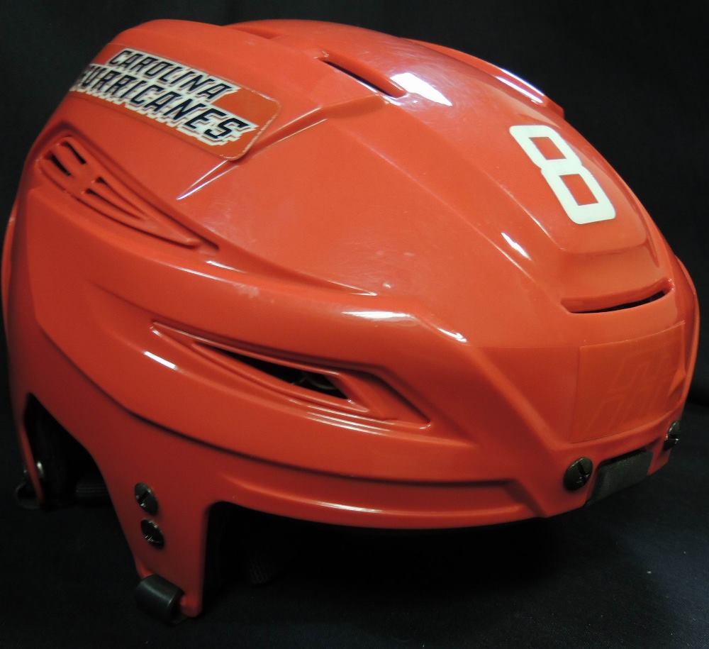 Carolina Hurricanes Autographed Andrei Loktionov #8 Helmet