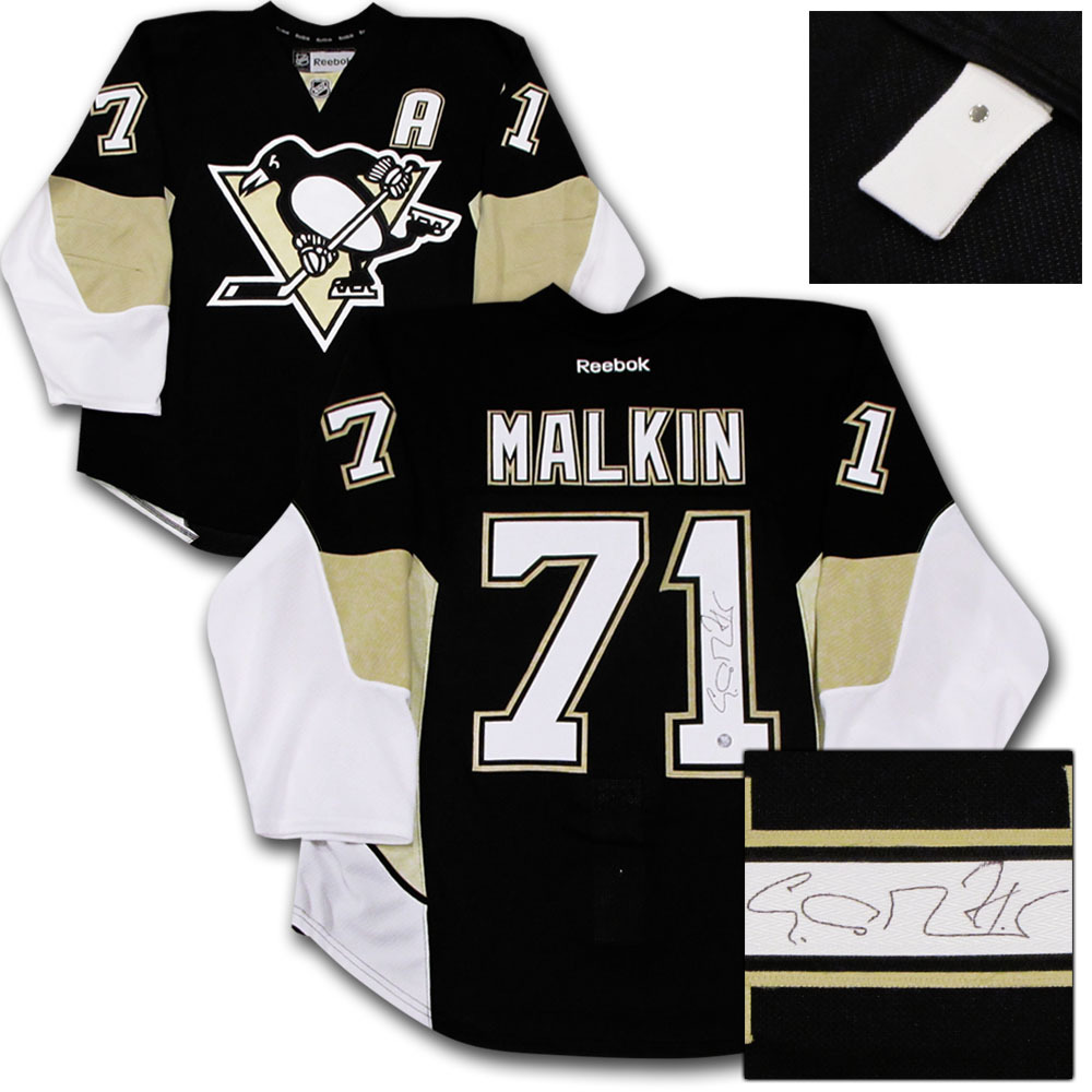 Evgeni Malkin Autographed Pittsburgh Penguins Authentic Pro Jersey