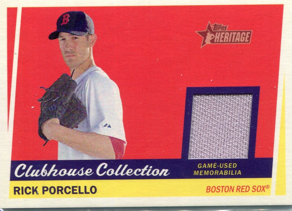 2016 Topps Heritage Clubhouse Collection Relics game worn jersey Mark Teixeira
