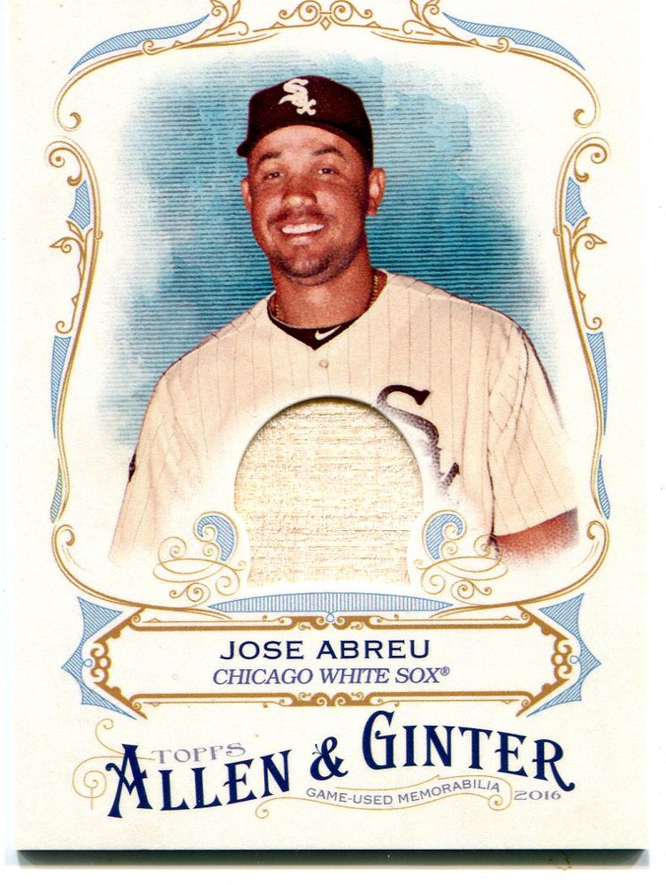 2016 Topps Allen and Ginter Relics bat Jose Abreu