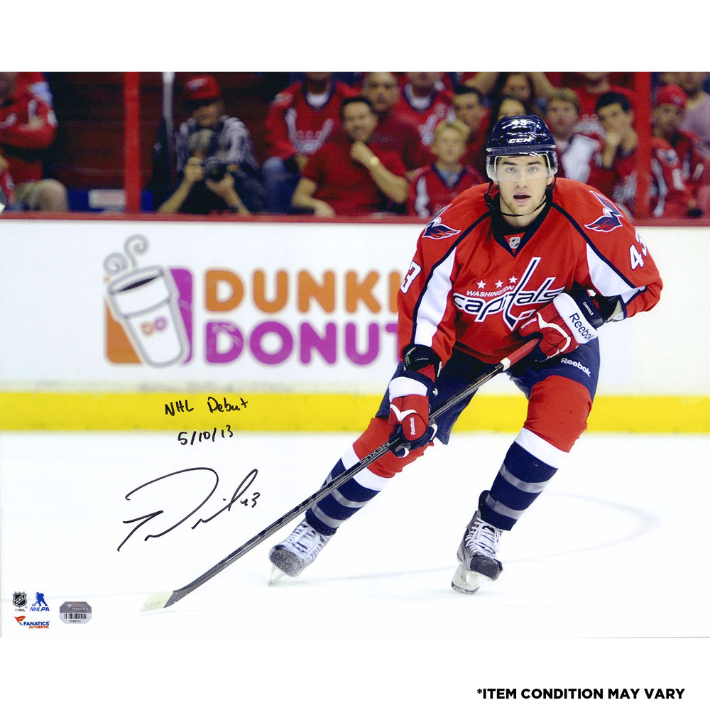 Tom Wilson Washington Capitals Autographed 16