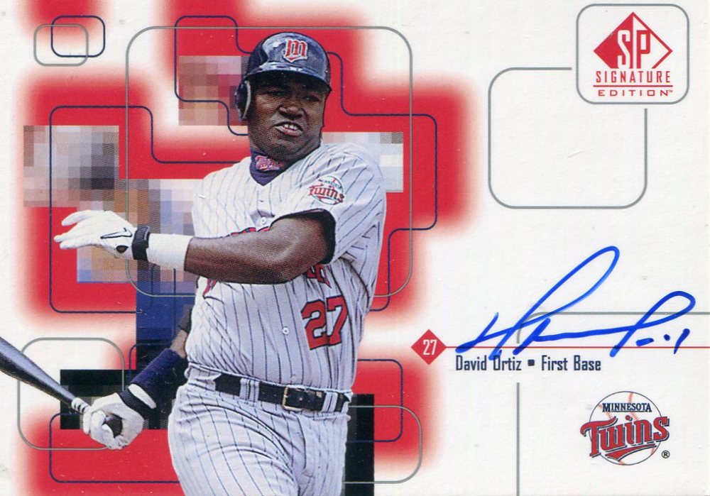 1999 SP Signature Autographs #DO David Ortiz