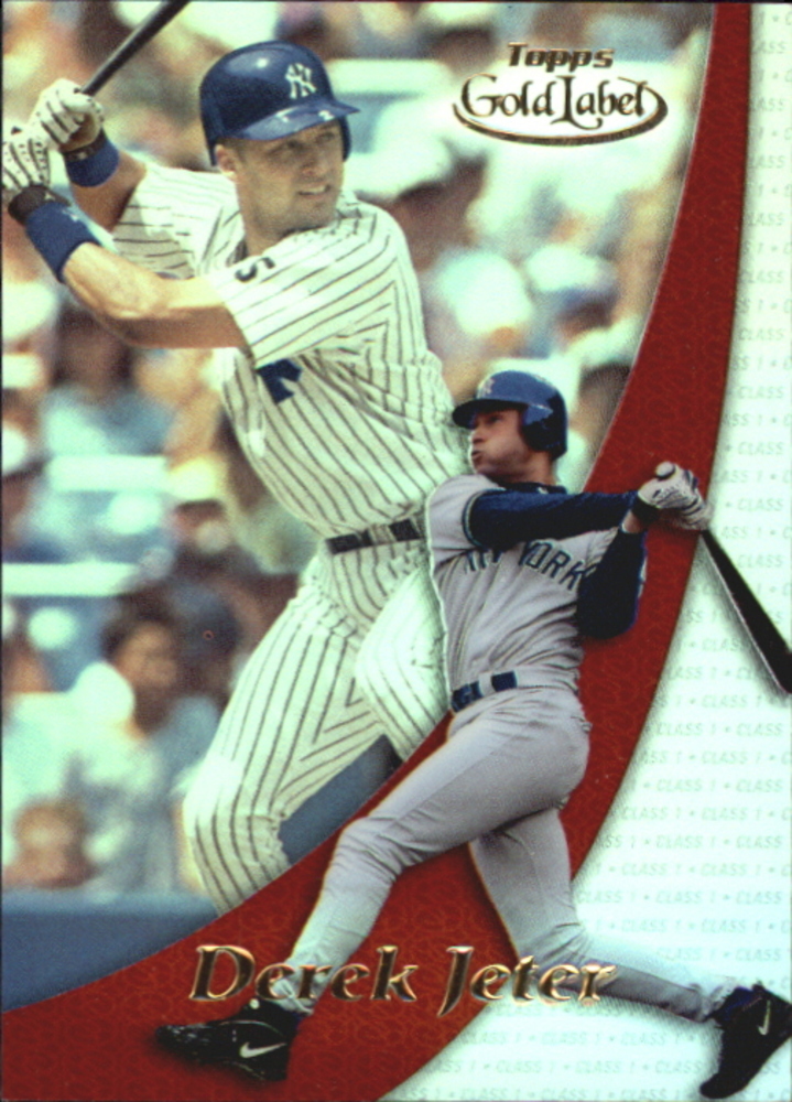 2000 Topps Gold Label Pre-Production #PP1 Derek Jeter