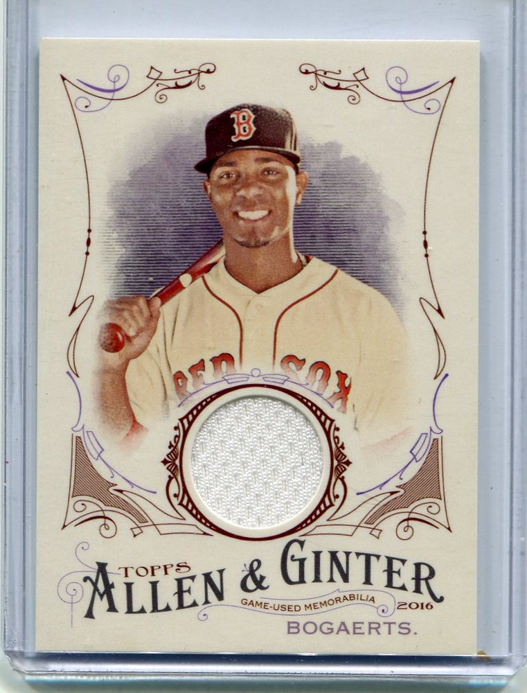 2016 Topps Allen and Ginter Relics #jersey Xander Bogaerts