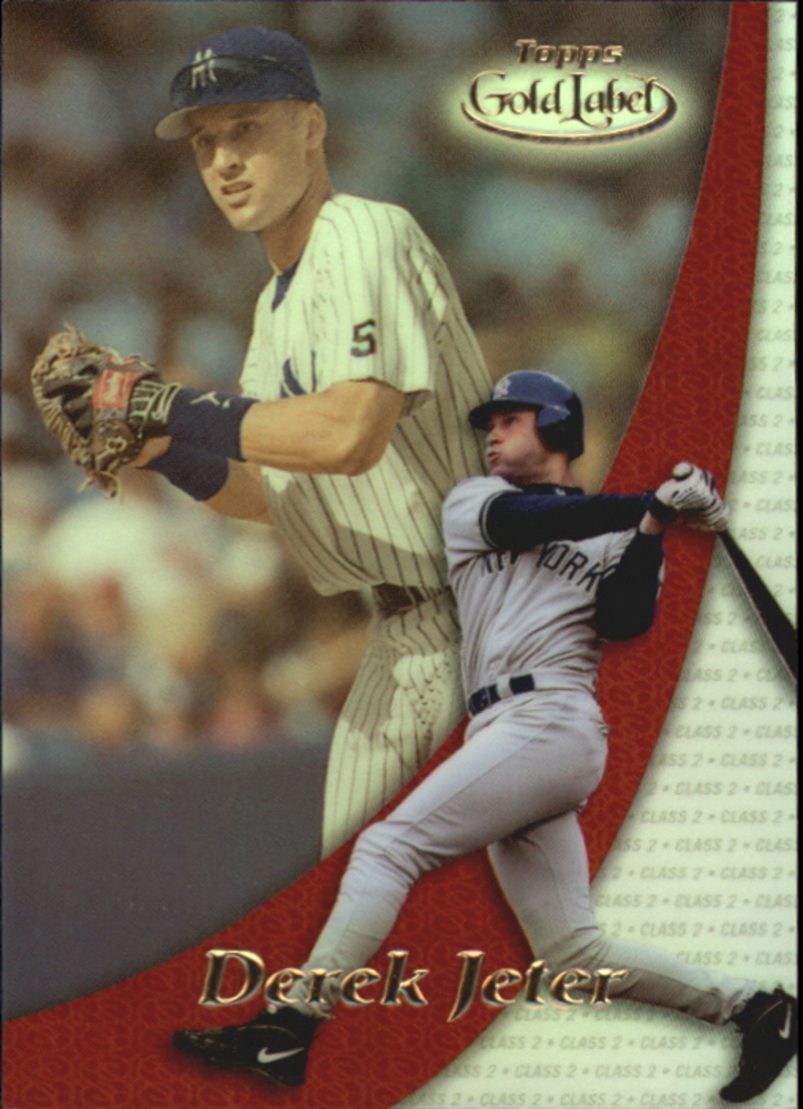 2000 Topps Gold Label Pre-Production #PP2 Derek Jeter