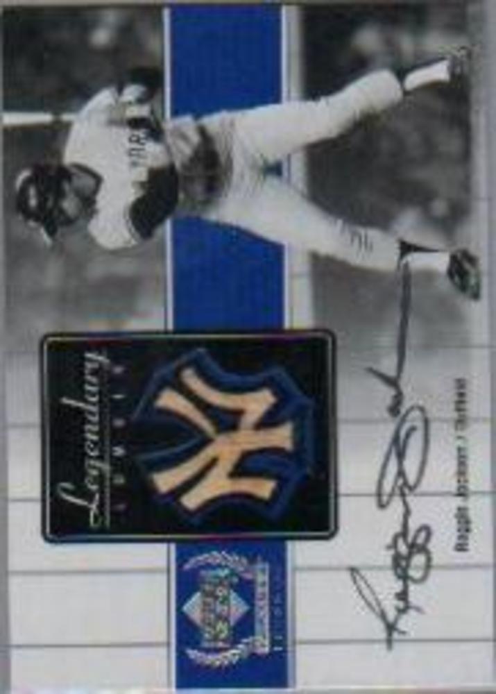 2000 Upper Deck Yankees Legends Legendary Lumber #RJLL Reggie Jackson