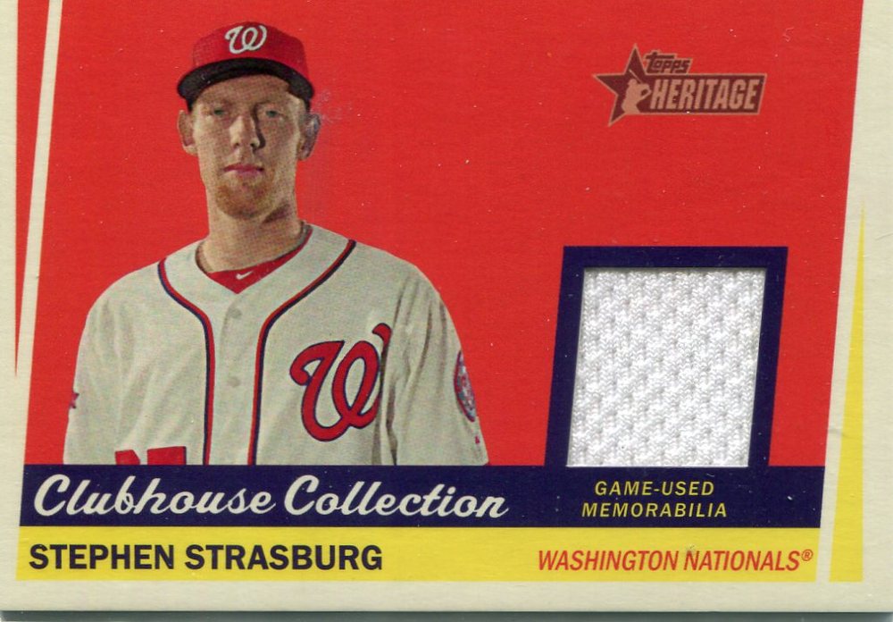 2016 Topps Heritage Clubhouse Collection Relics game worn jersey Rick Porcello