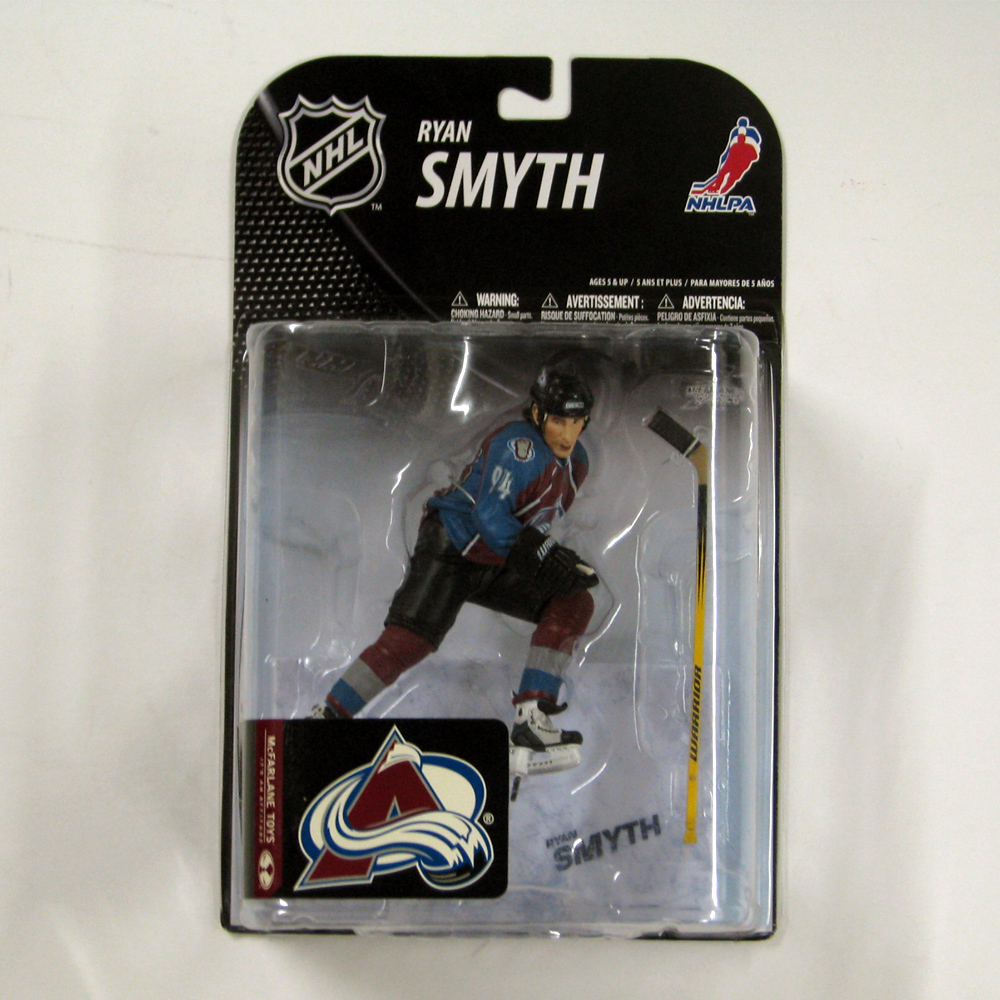 RYAN SMYTH Mcfarlane 19 Figure - MIB - Colorado Avalanche