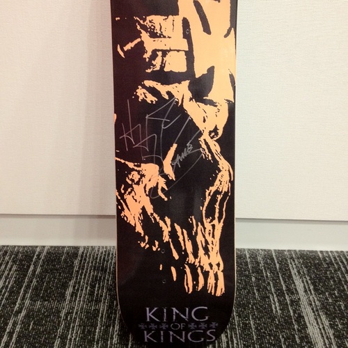 Triple H SIGNED Skateboard Deck