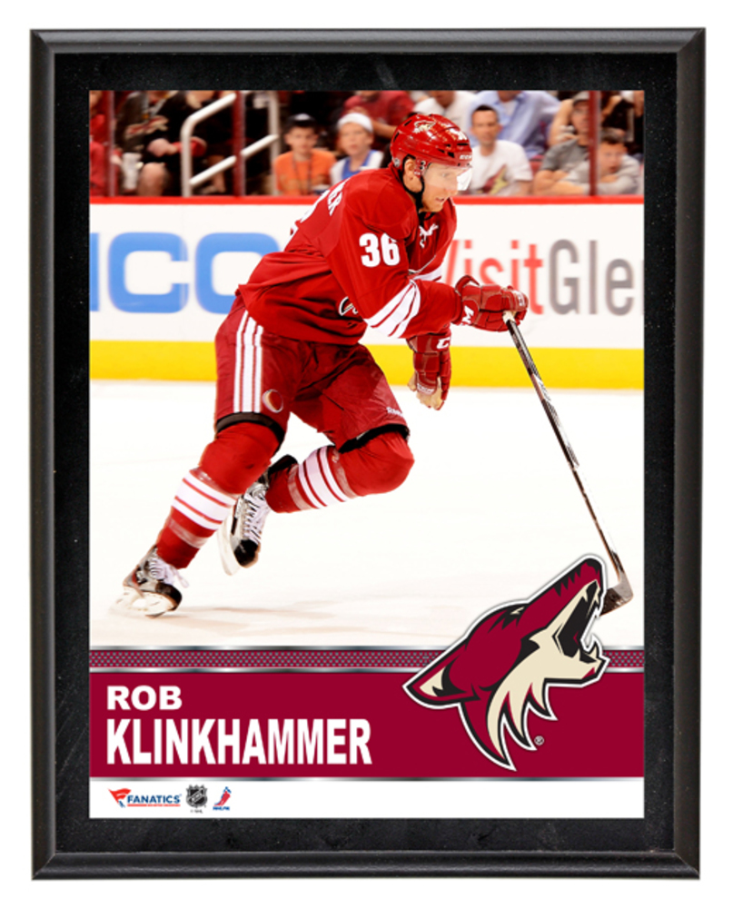 Rob Klinkhammer Arizona Coyotes Sublimated 10