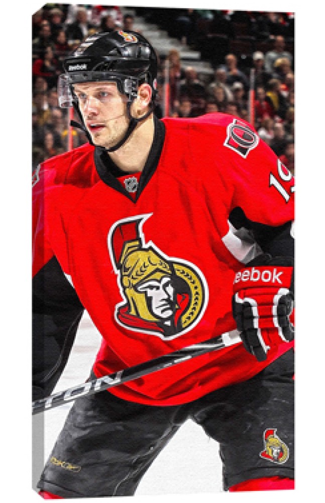 Spezza,J Unsigned 7x15 Canvas Senators