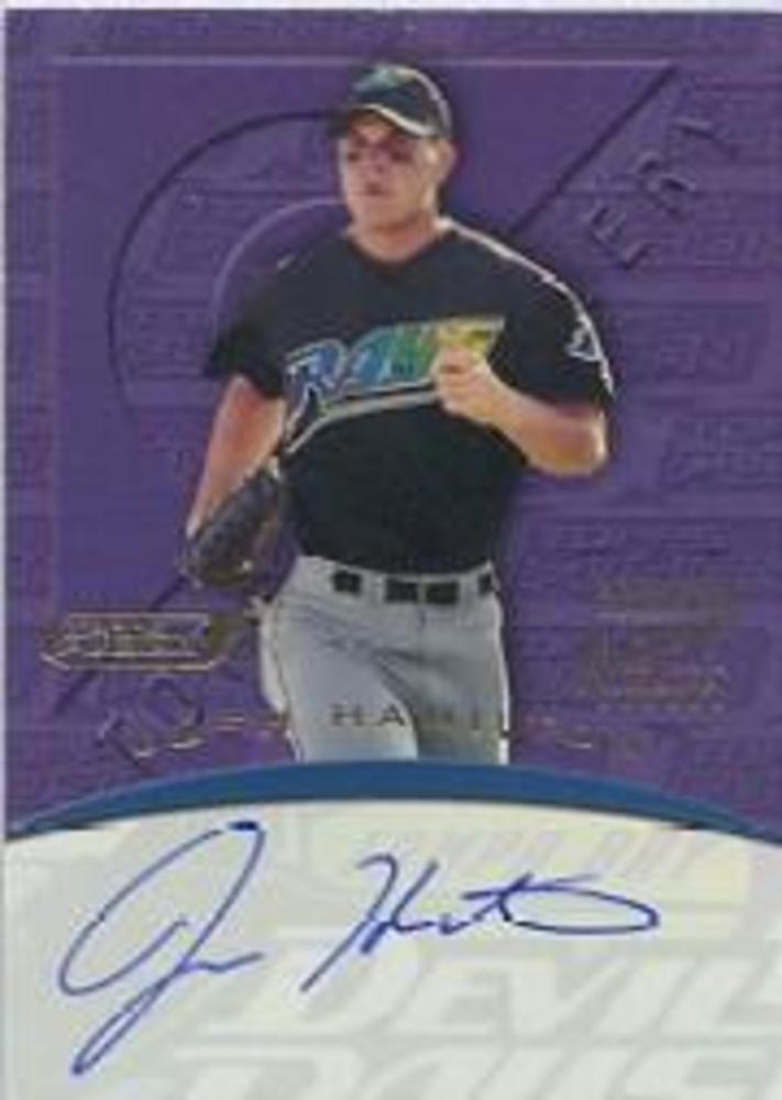 2001 Topps Fusion Autographs #FA8 Josh Hamilton