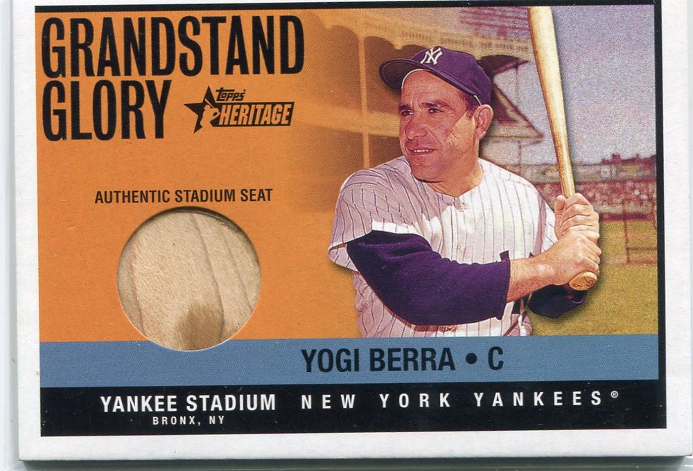 2001 Topps Heritage Grandstand Glory #YB Yogi Berra