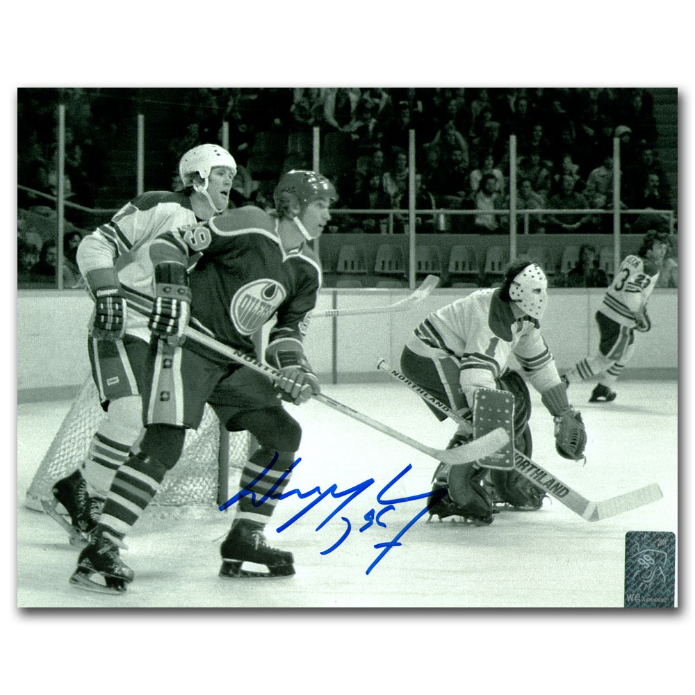 Wayne Gretzky Autographed Edmonton Oilers 8X10 Photo